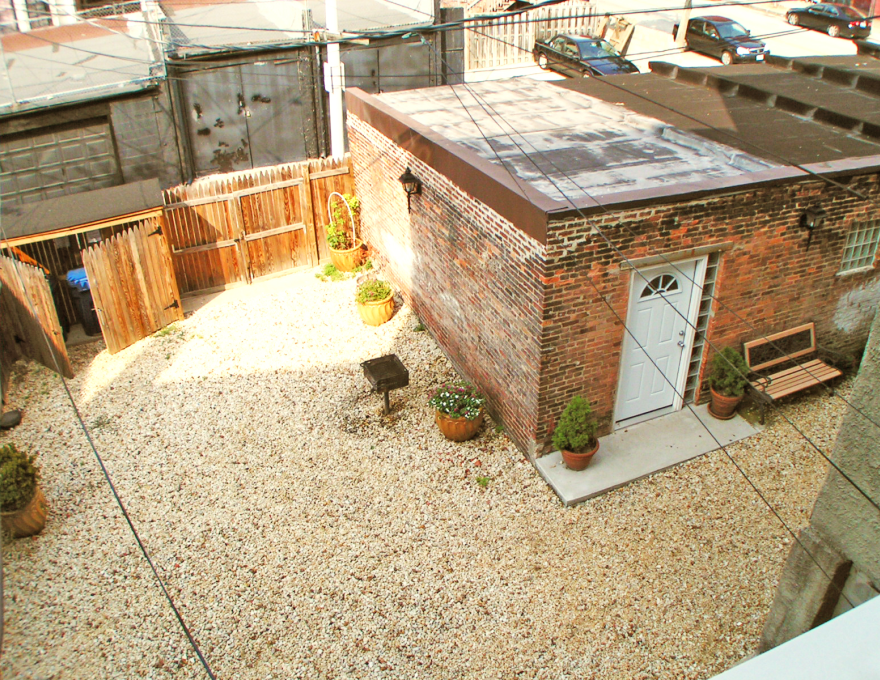 Back yard